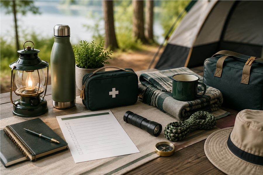 Family camping starter checklist preview